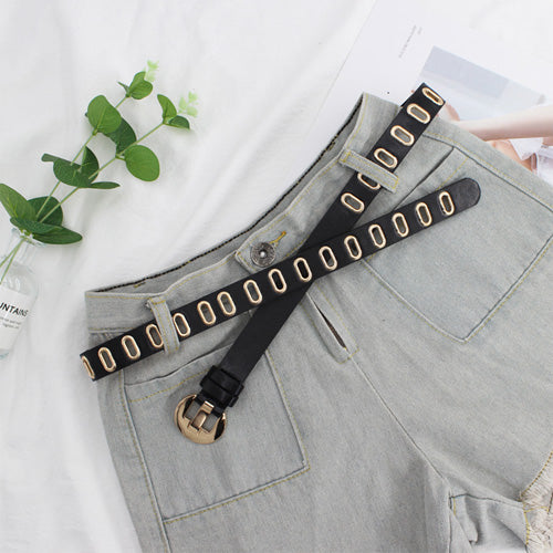 Redhorns Elastic Ladies Wide Belt#color_black