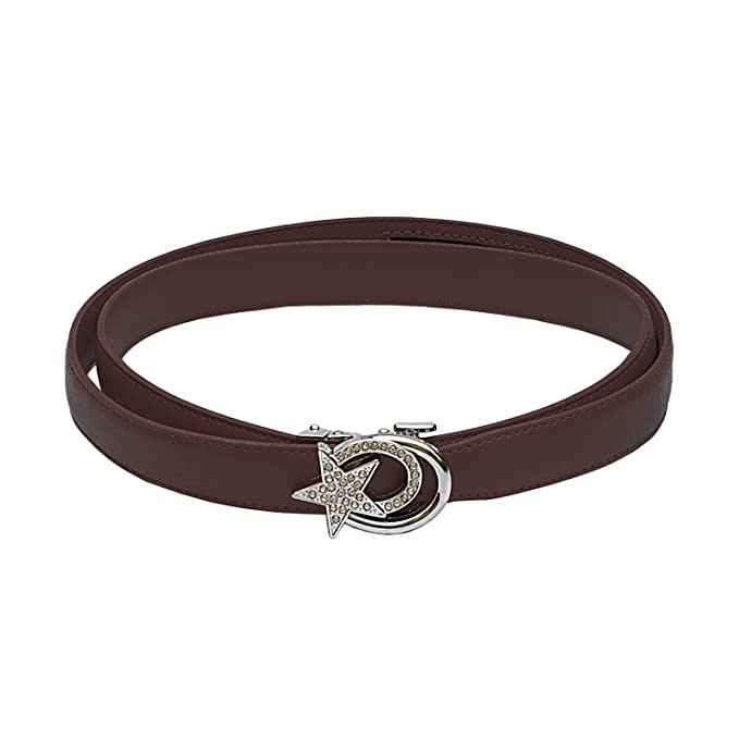 Redhorns Elastic Ladies Slim Belt#color_brown
