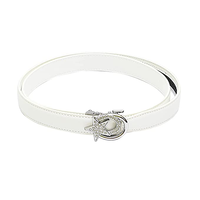 Redhorns Elastic Ladies Slim Belt#color_white
