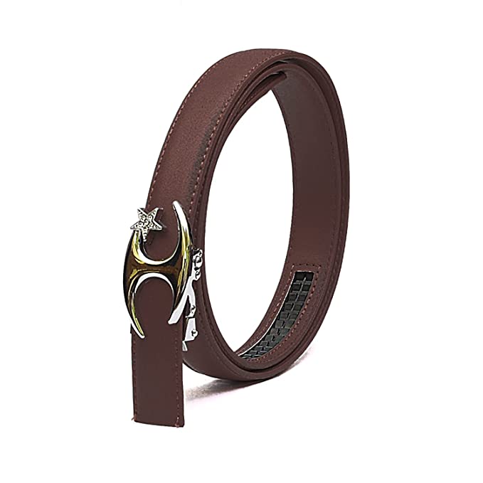 Redhorns Elastic Ladies Slim Belt#color_brown
