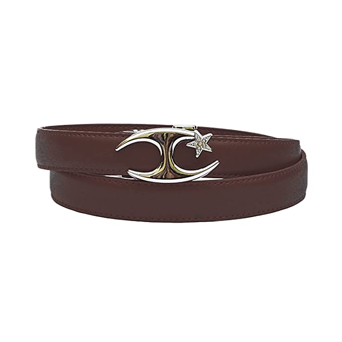 Redhorns Elastic Ladies Slim Belt#color_brown