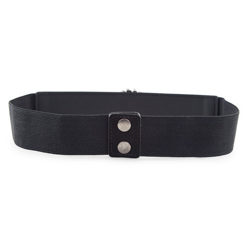 Floral Design Ladies Belt silver#color_silver
