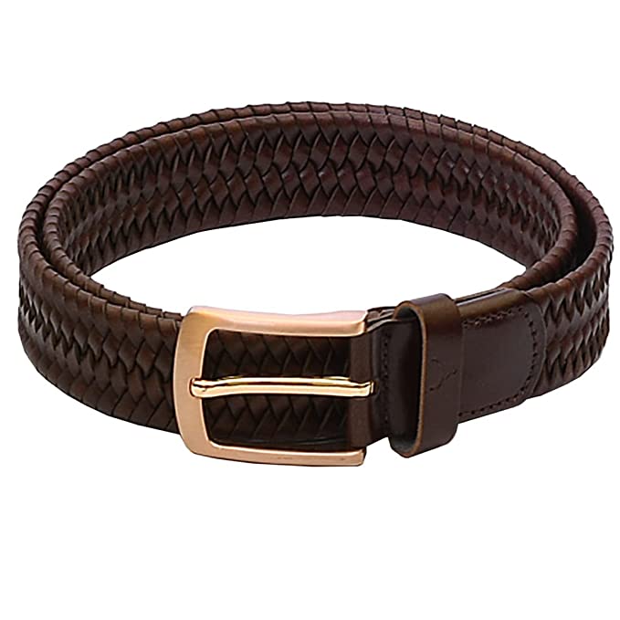 Redhorns mens leather waist belt#color_gb9-k-gld-b