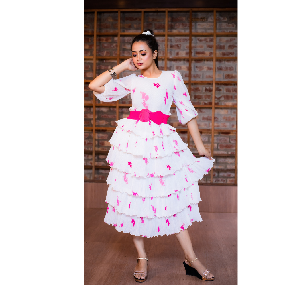 Redhorns Elastic Ladies Belt#color_pink
