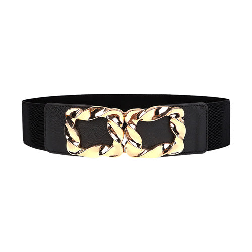 Redhorns Elastic Ladies Waist Belt#color_black
