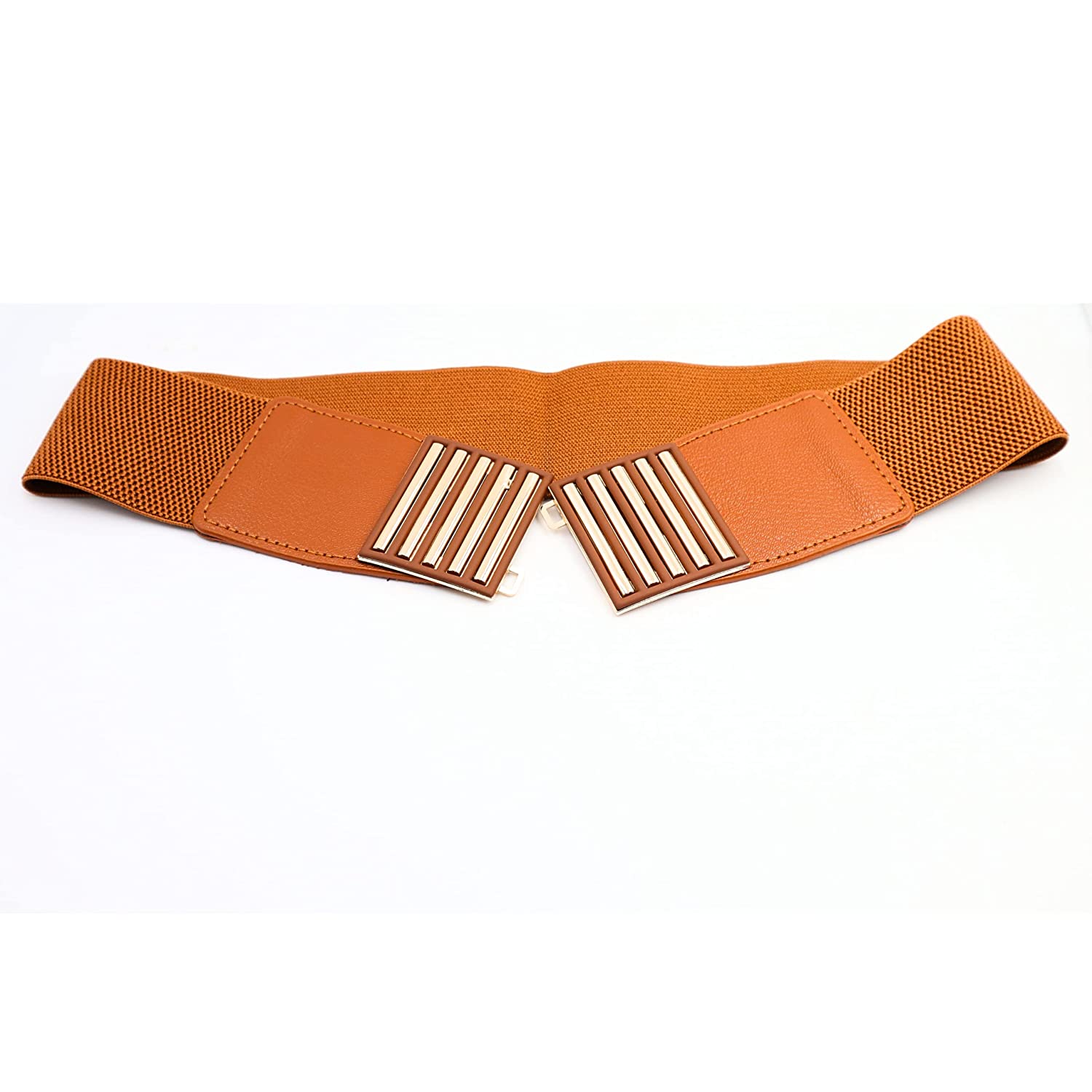 Redhorns Elastic Ladies Wide Belt#color_tan