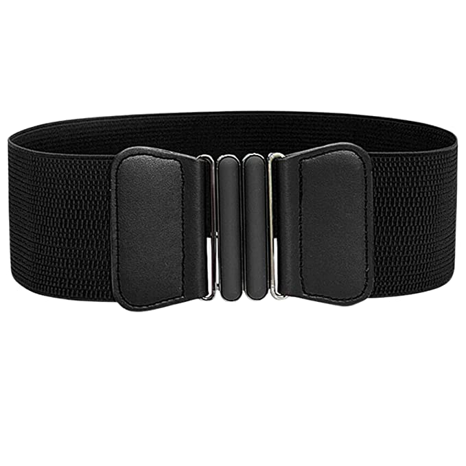 Redhorns Elastic Ladies Wide Belt#color_black