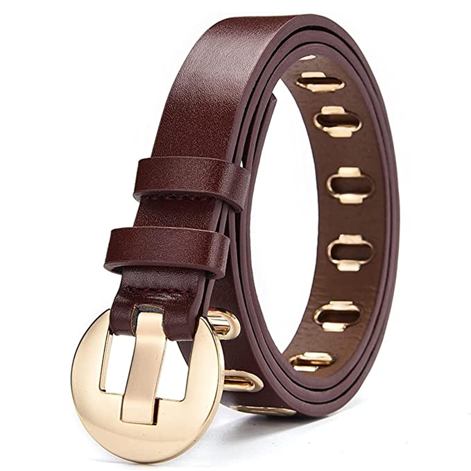 Redhorns Elastic Ladies Wide Belt#color_cherry