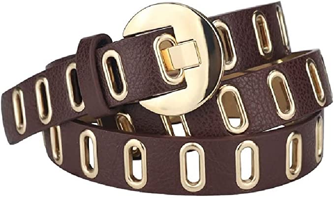 Redhorns Elastic Ladies Wide Belt#color_cherry