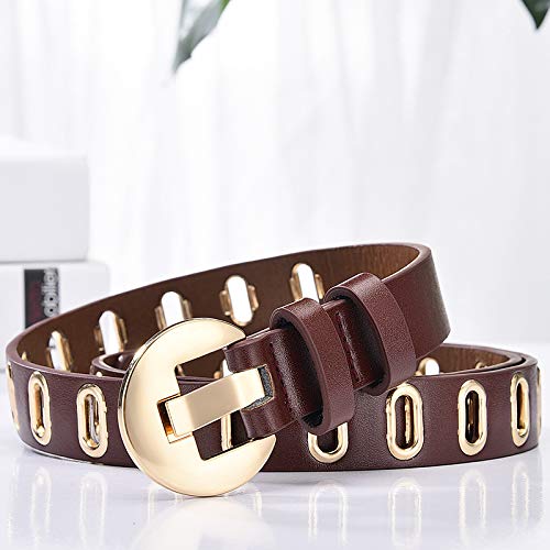 Redhorns Elastic Ladies Wide Belt#color_cherry