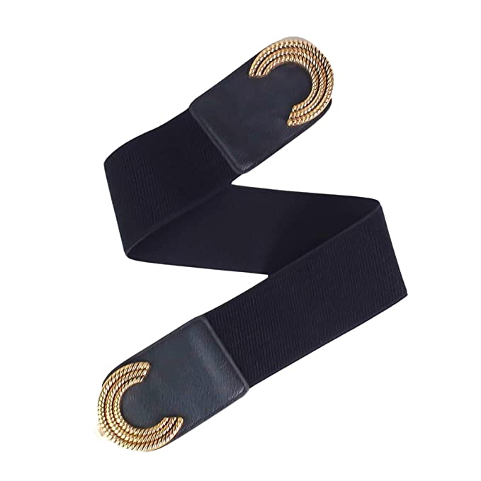 Redhorns Elastic Ladies Wide Belt#color_black