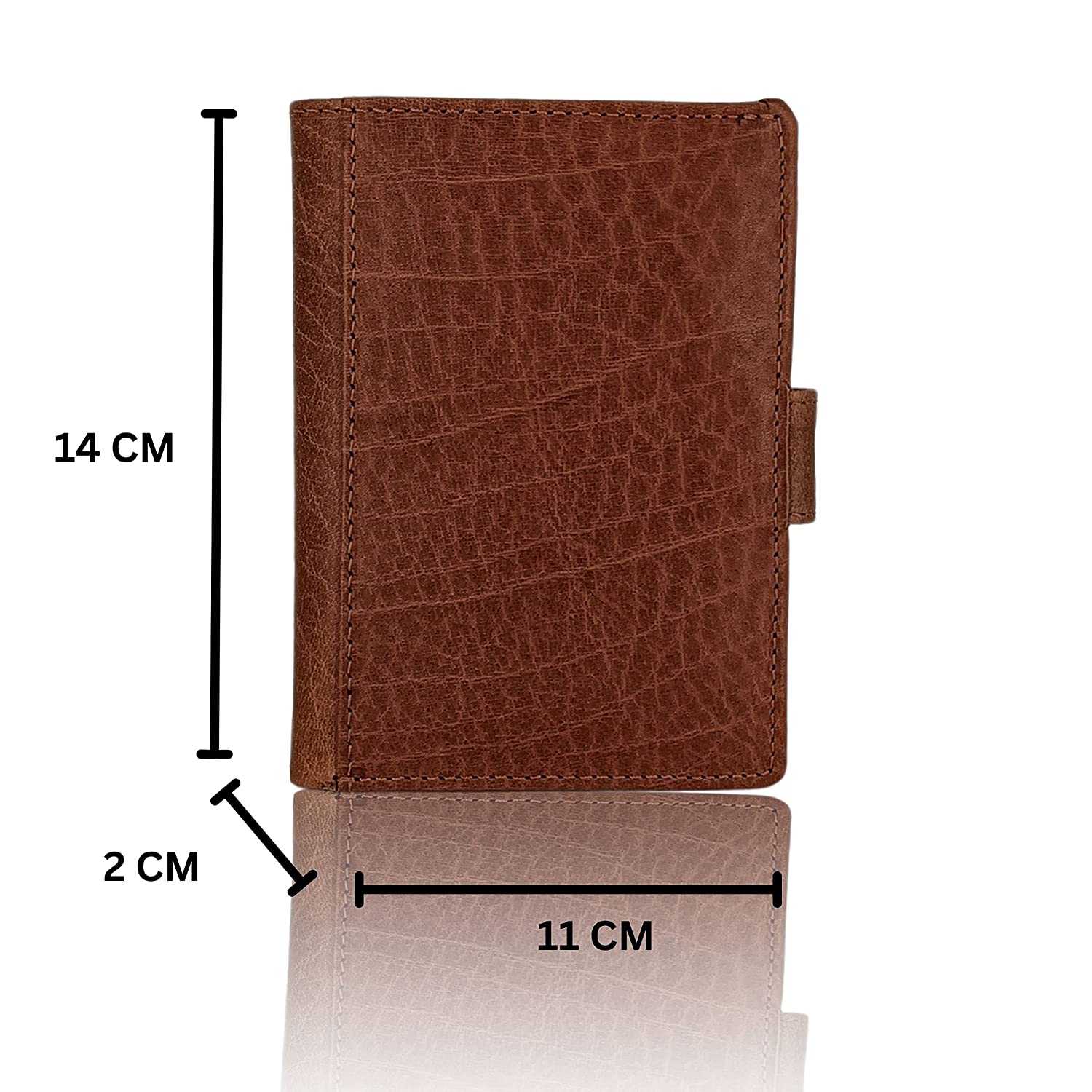 Redhorns Unisex Cardholder Passport Holdert#color_tan