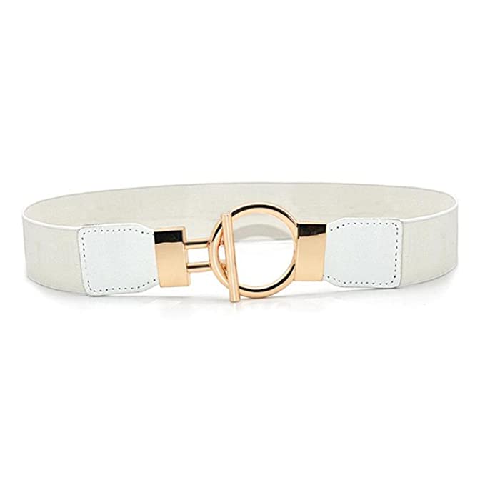 Redhorns Elastic Ladies Wide Belt#color_white