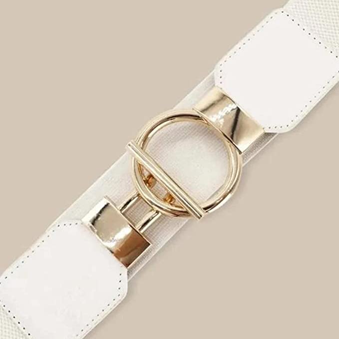 Redhorns Elastic Ladies Wide Belt#color_white