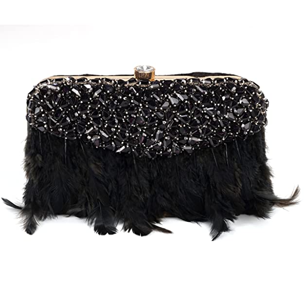 Designer Ladies Clutches#color_black