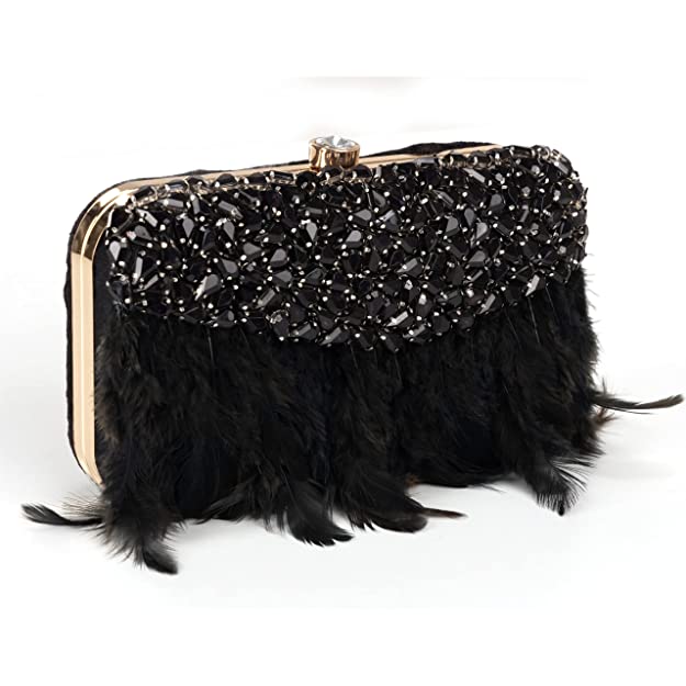 Designer Ladies Clutches#color_black