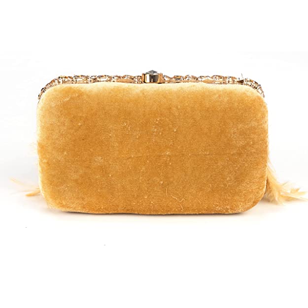 Designer Ladies Clutches#color_gold