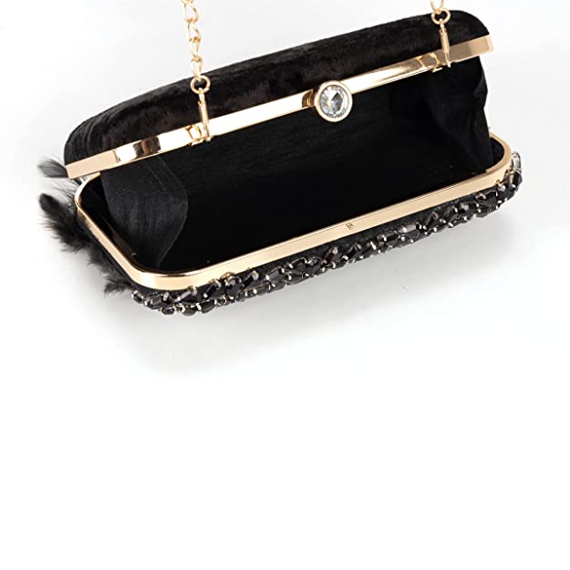 Designer Ladies Clutches#color_black