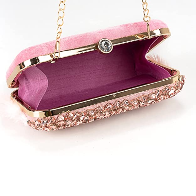 Designer Ladies Clutches#color_pink