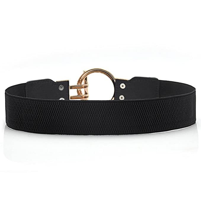 Redhorns Elastic Ladies Wide Belt#color_black
