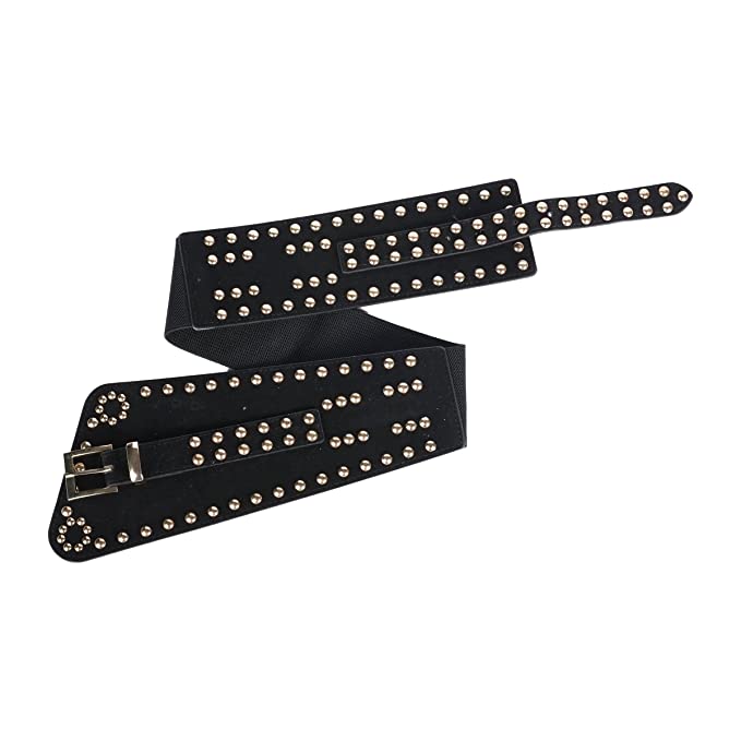 Redhorns Elastic Ladies Wide Belt#color_black