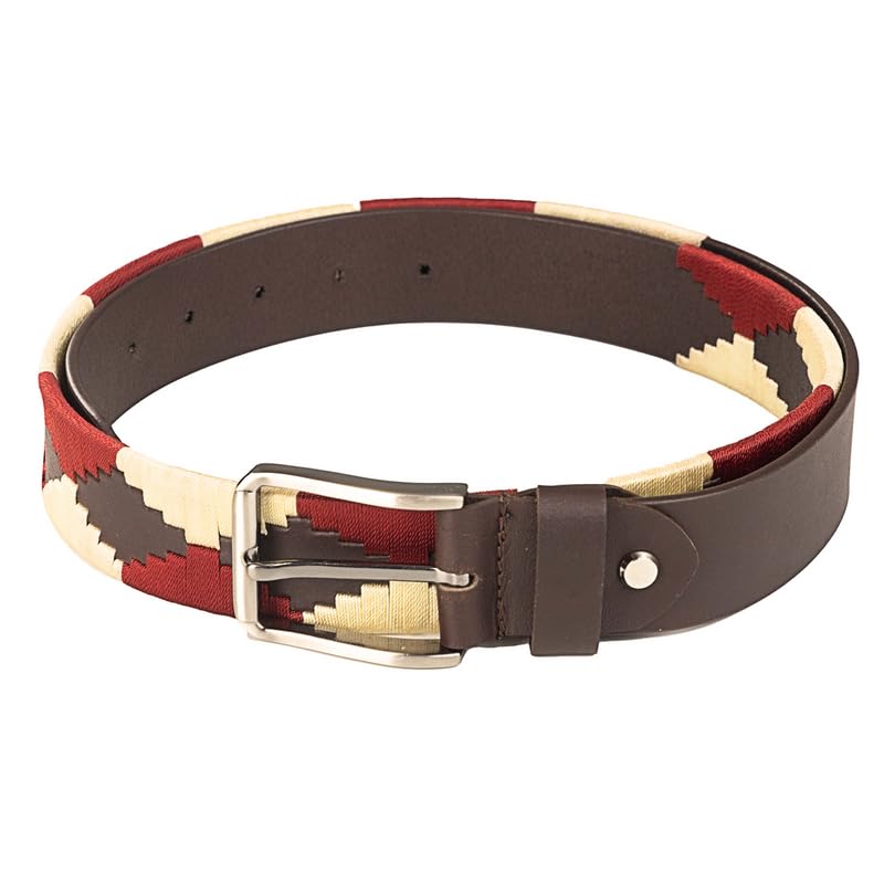 Redhorns Mens Genuine Leather Belt#color_brown