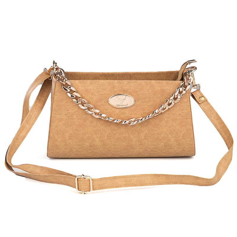 Redhorns Ladies Handbags Tote Bag#color_tan