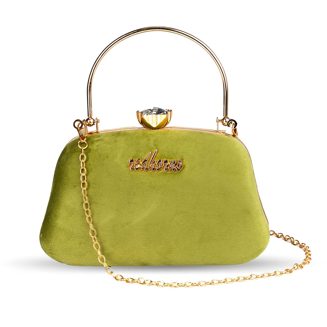 Designer Ladies Clutches#color_green
