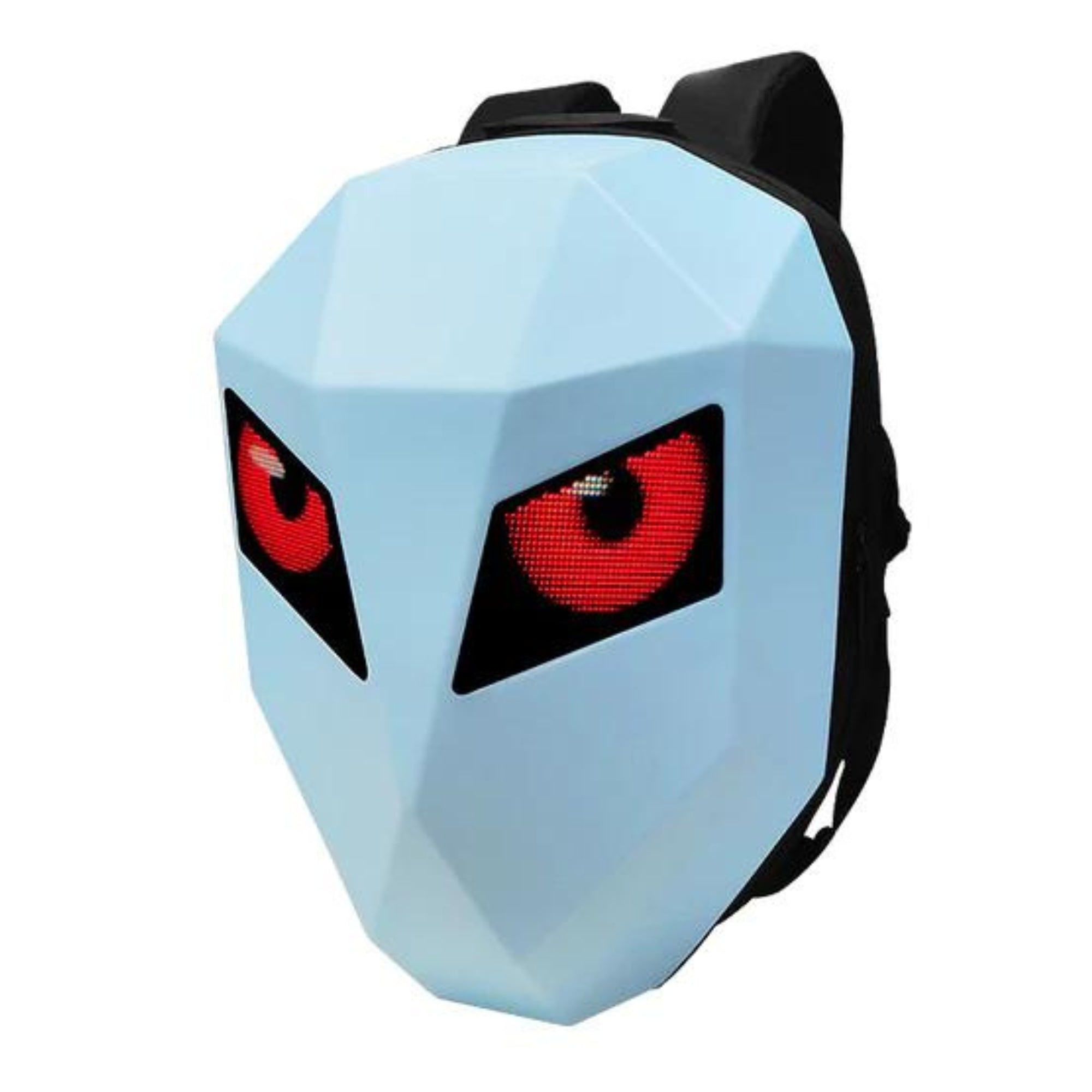 Waterproof laptop riding led bag#color_sky-blue