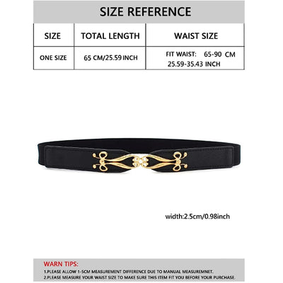 Slim Belts for Ladies | Jeans & Dress  Belt for Women (LD162)