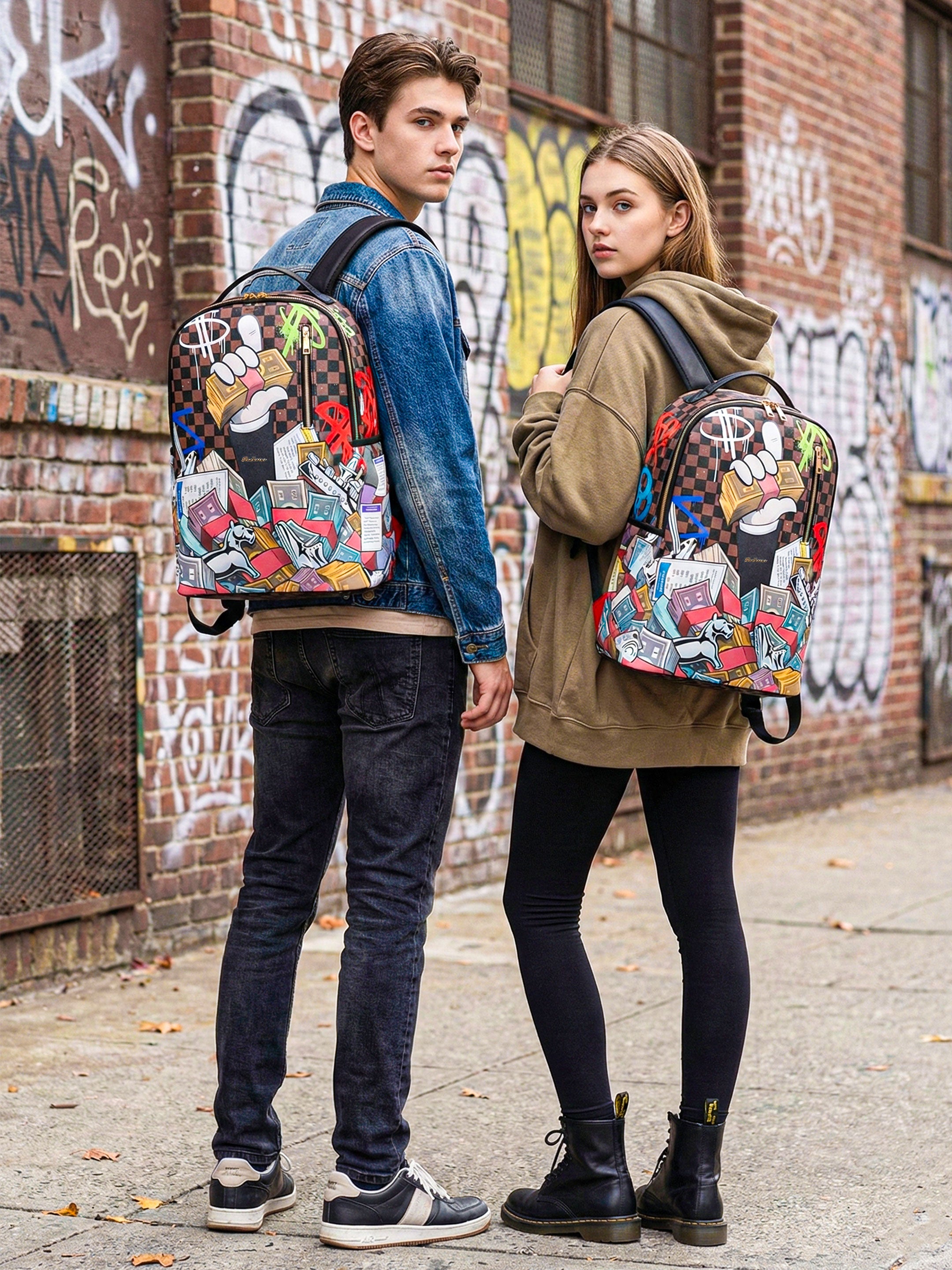 PopCartoon 22L Laptop Backpack