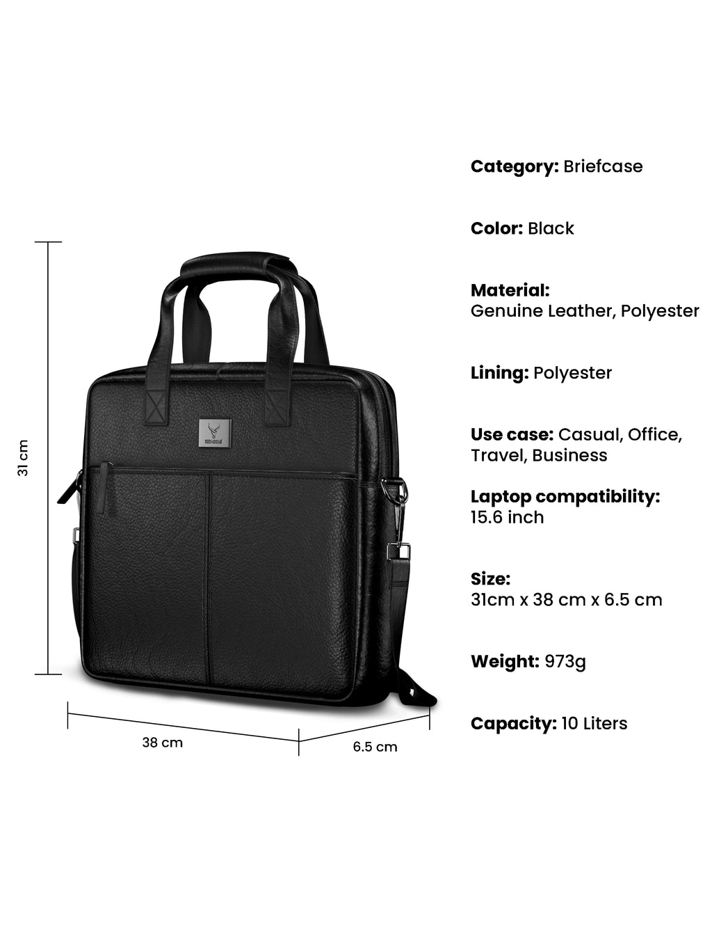 Vault Executive Laptop Briefcase