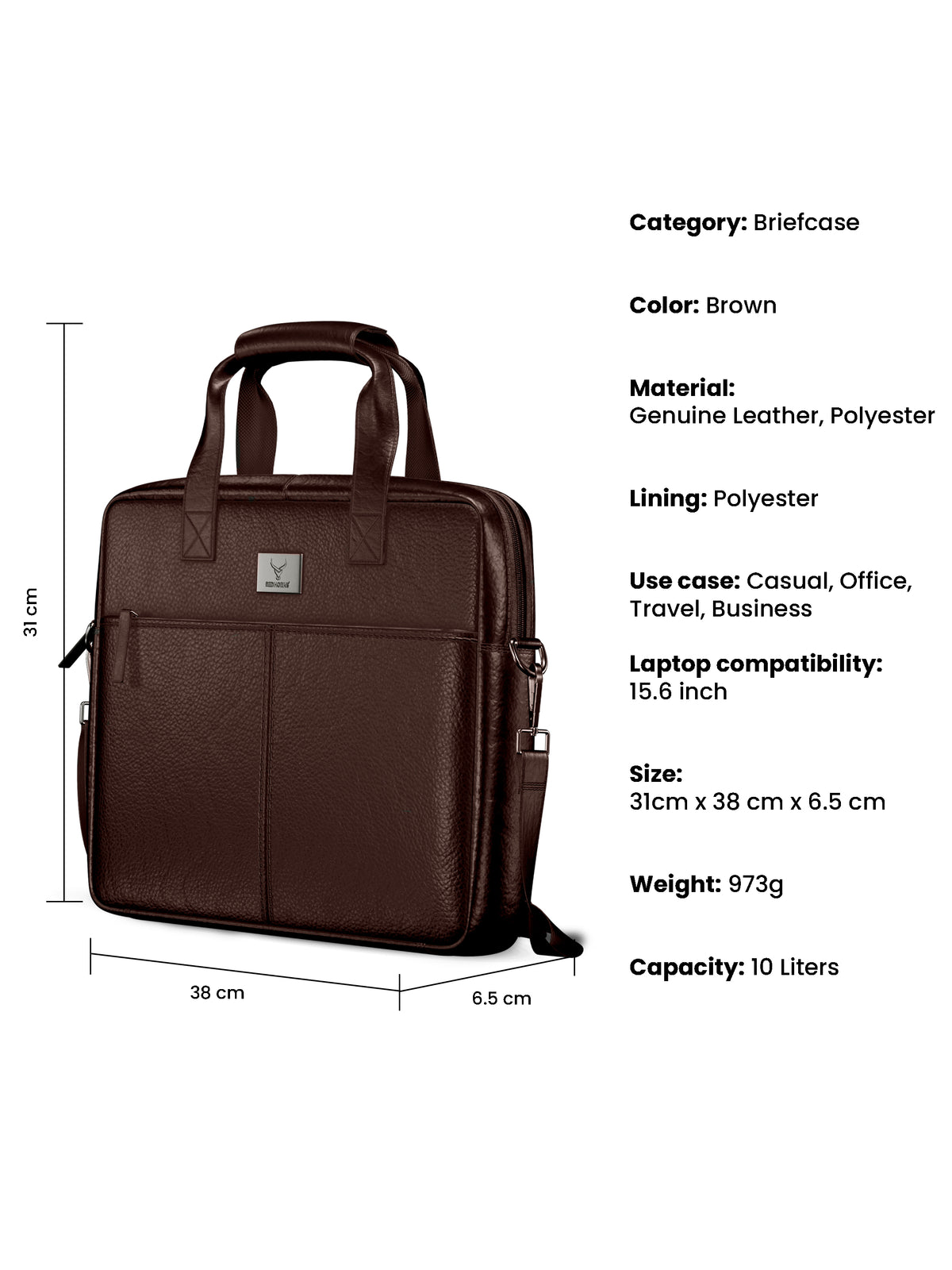 Vault Executive Laptop Briefcase
