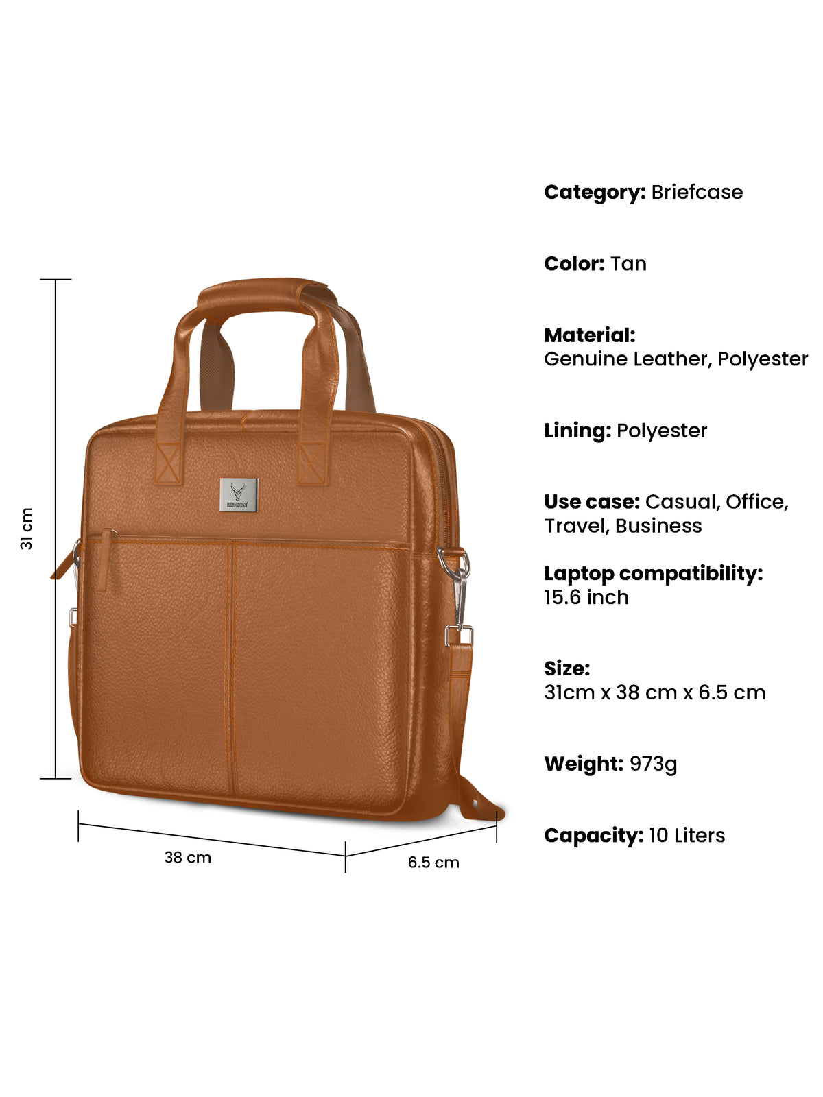 Vault Executive Laptop Briefcase