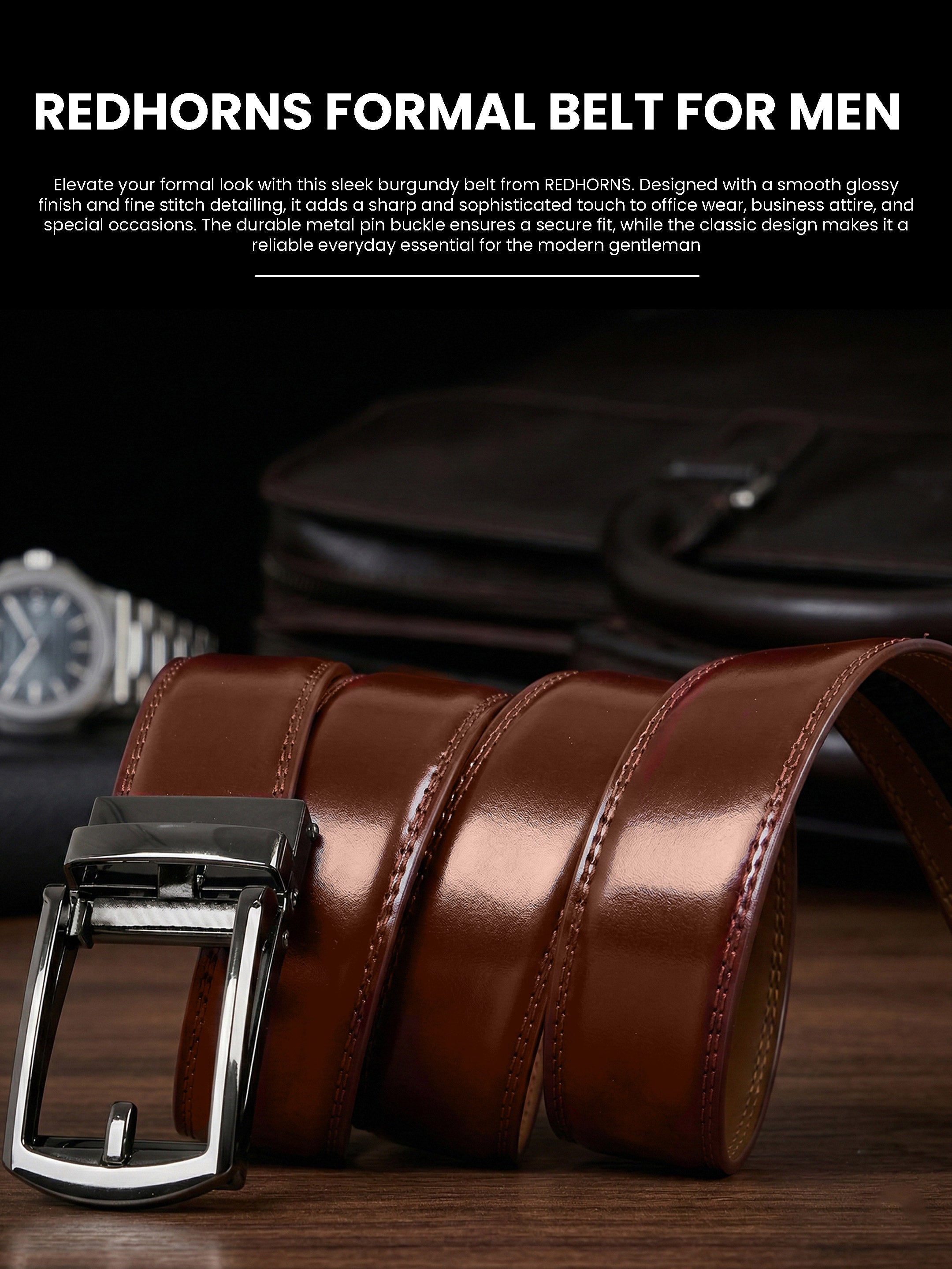 Auto Lock Belt - Tan