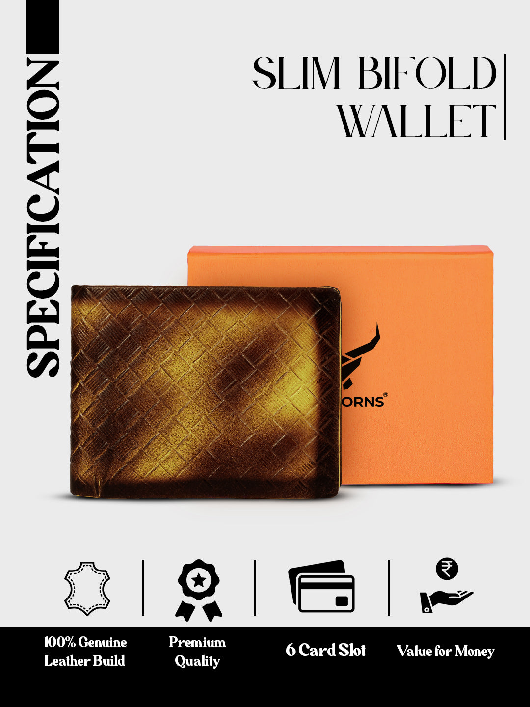 RFID protected men wallet#color_yellow
