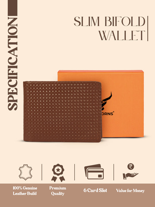 Rfid protected men wallet#color_light-brown