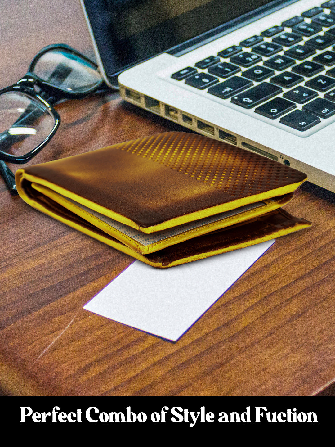 Rfid protected men wallet#color_yellow