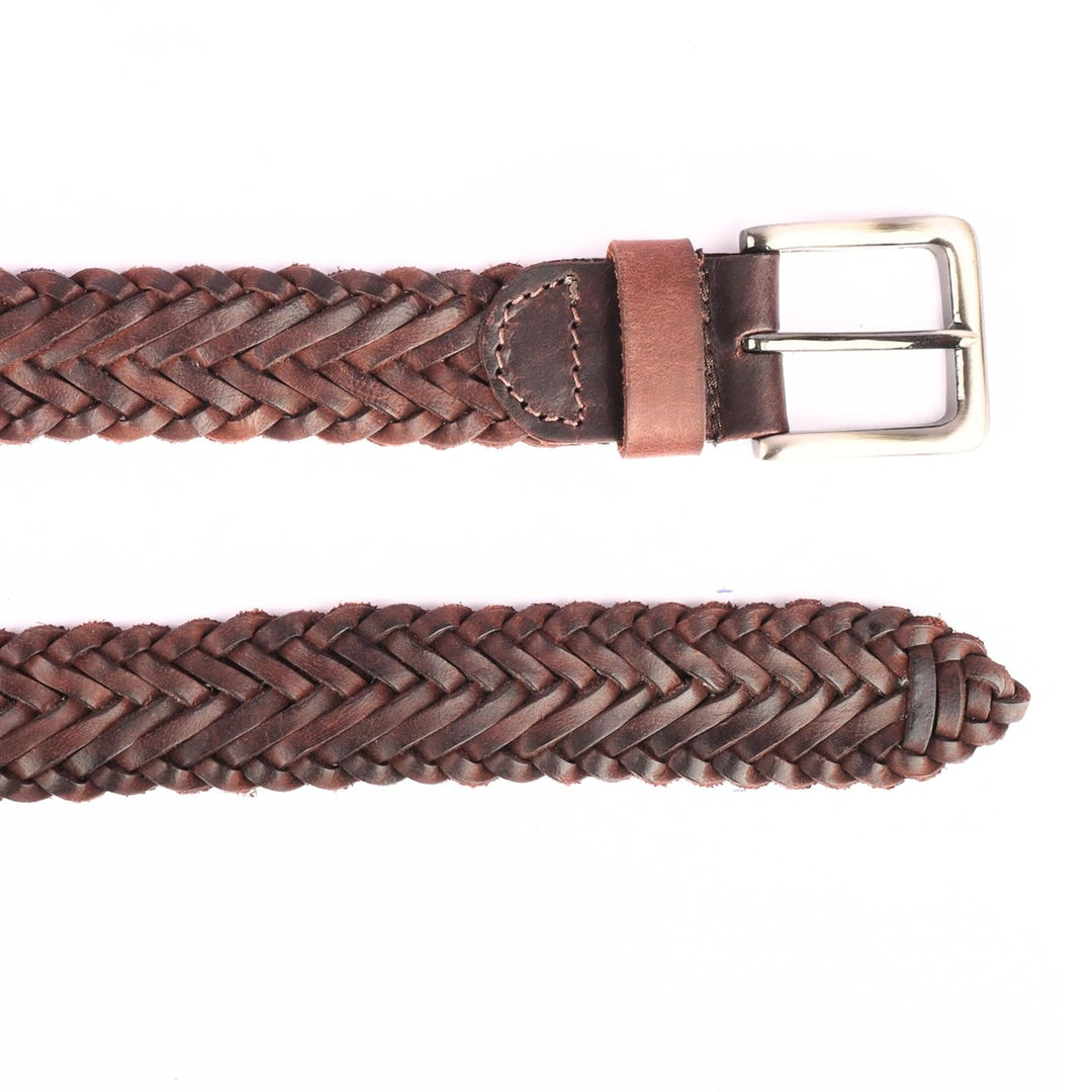 Redhorns Mens Genuine Leather Belt#color_brown