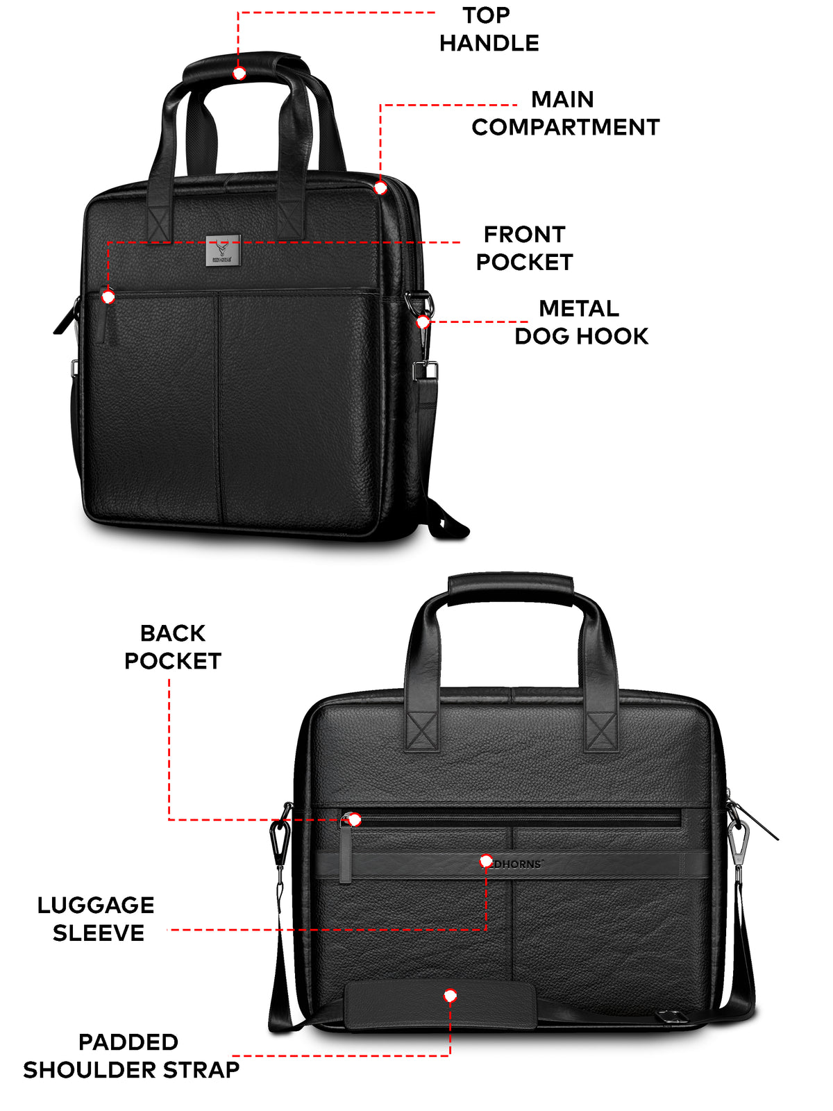 Vault Executive Laptop Briefcase