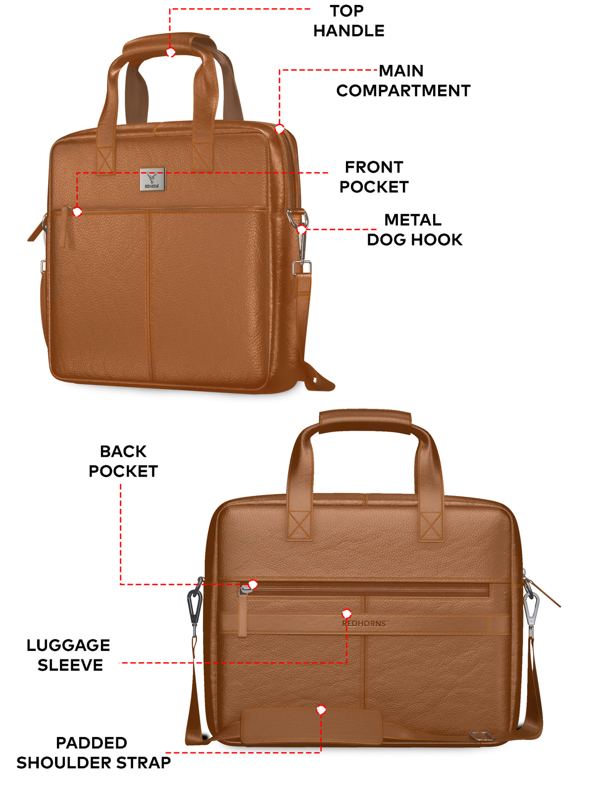 Vault Executive Laptop Briefcase