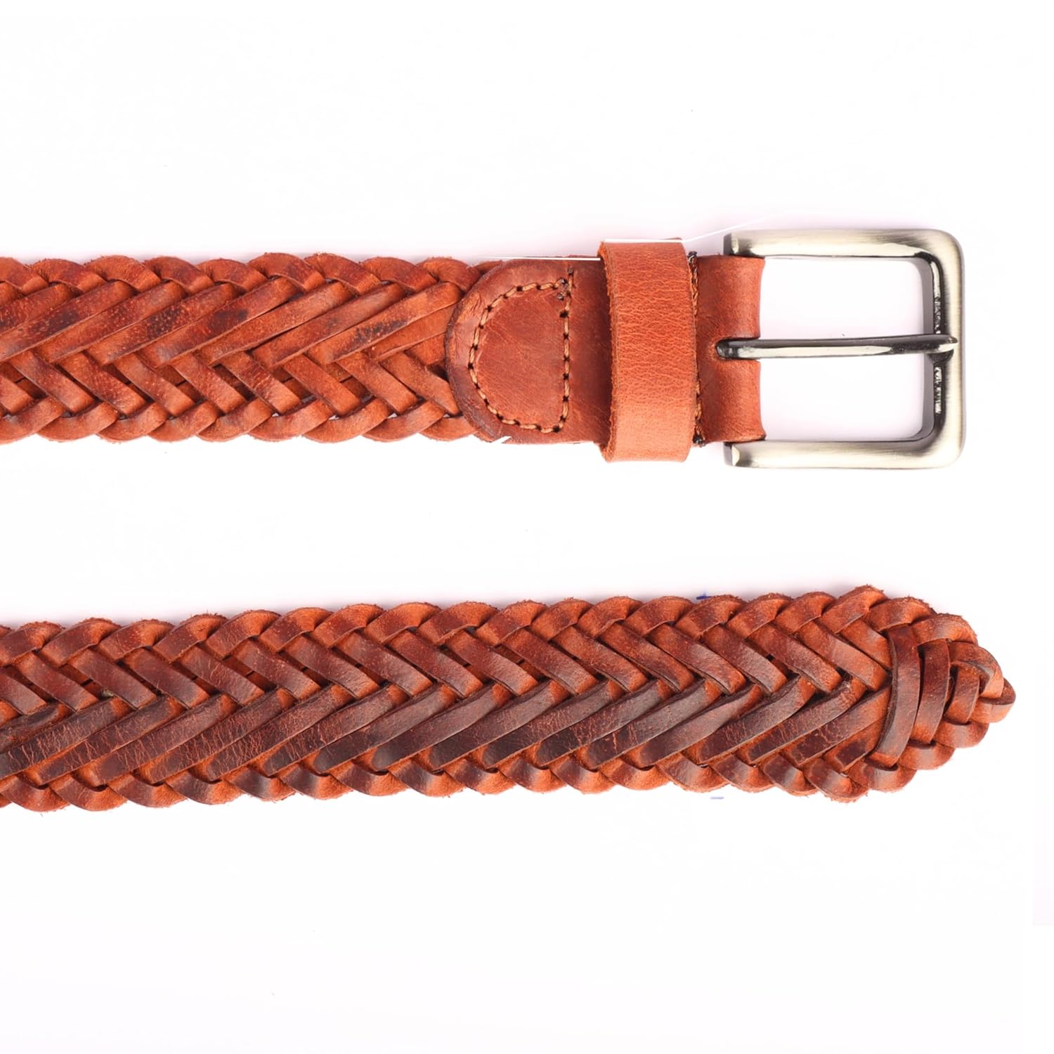 Redhorns Mens Genuine Leather Belt#color_tan