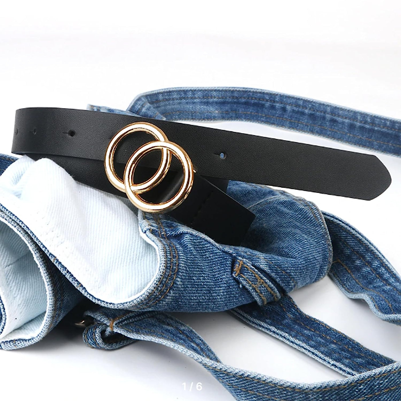 Redhorns Elastic Ladies Wide Belt#color_black