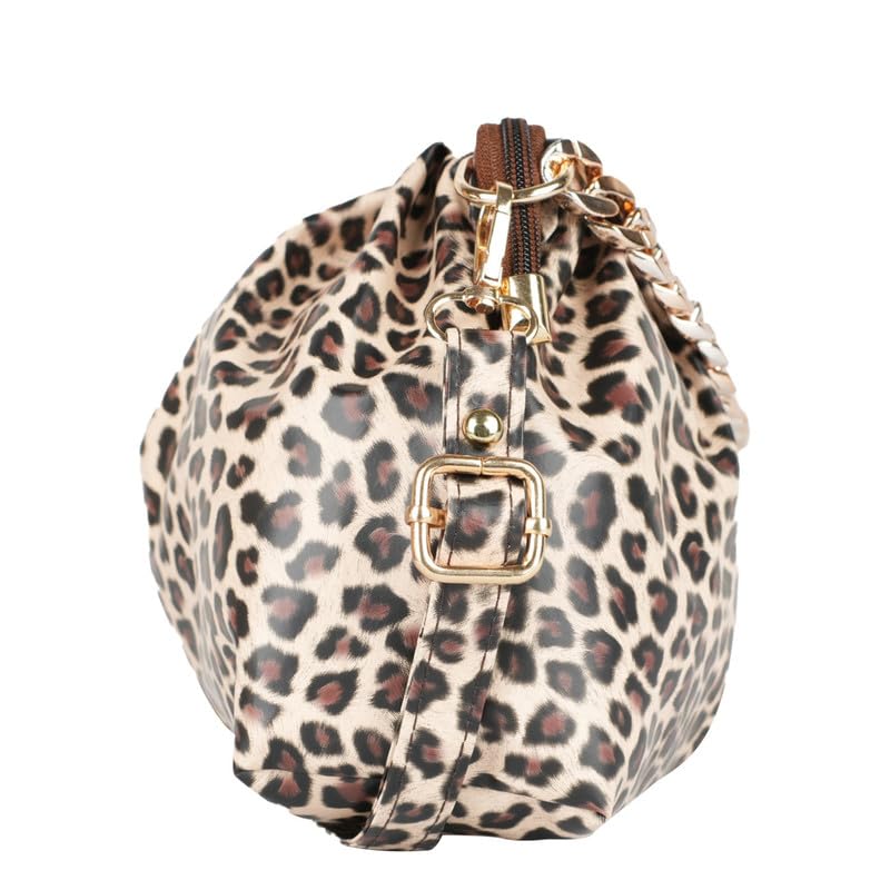 Wild and Free Leopard Print Crossbody Bag