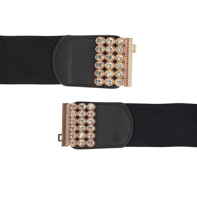 Redhorns Elastic Ladies Wide Belt#color_black