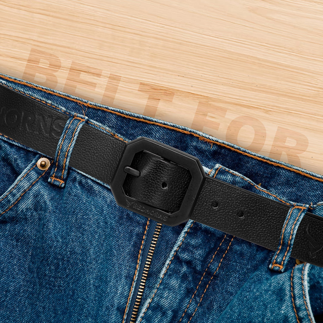 Formal belt casual belt for men#color_black