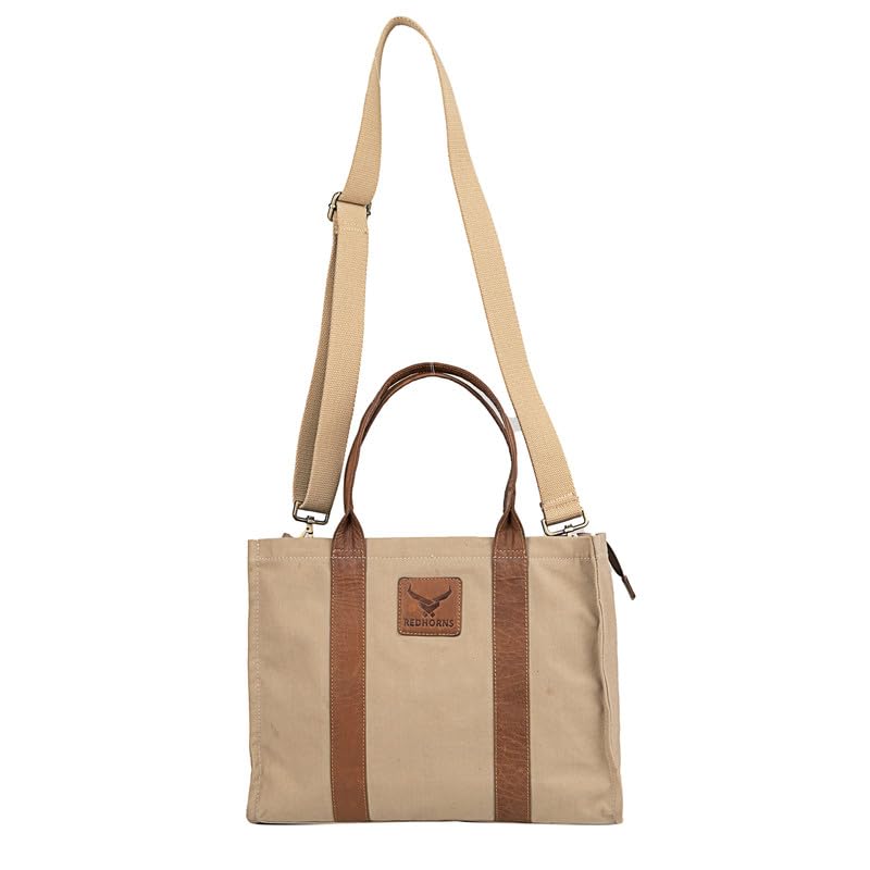 Redhorns Ladies Tote Bag#color_beige