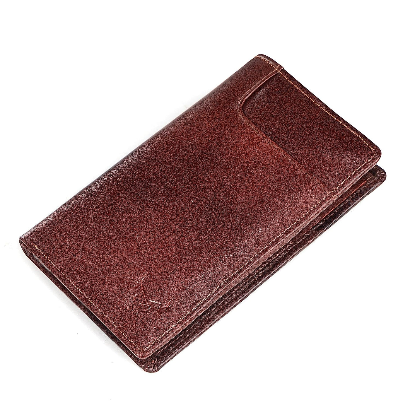 Unisex Leather Cardholder#color_bombay-brown
