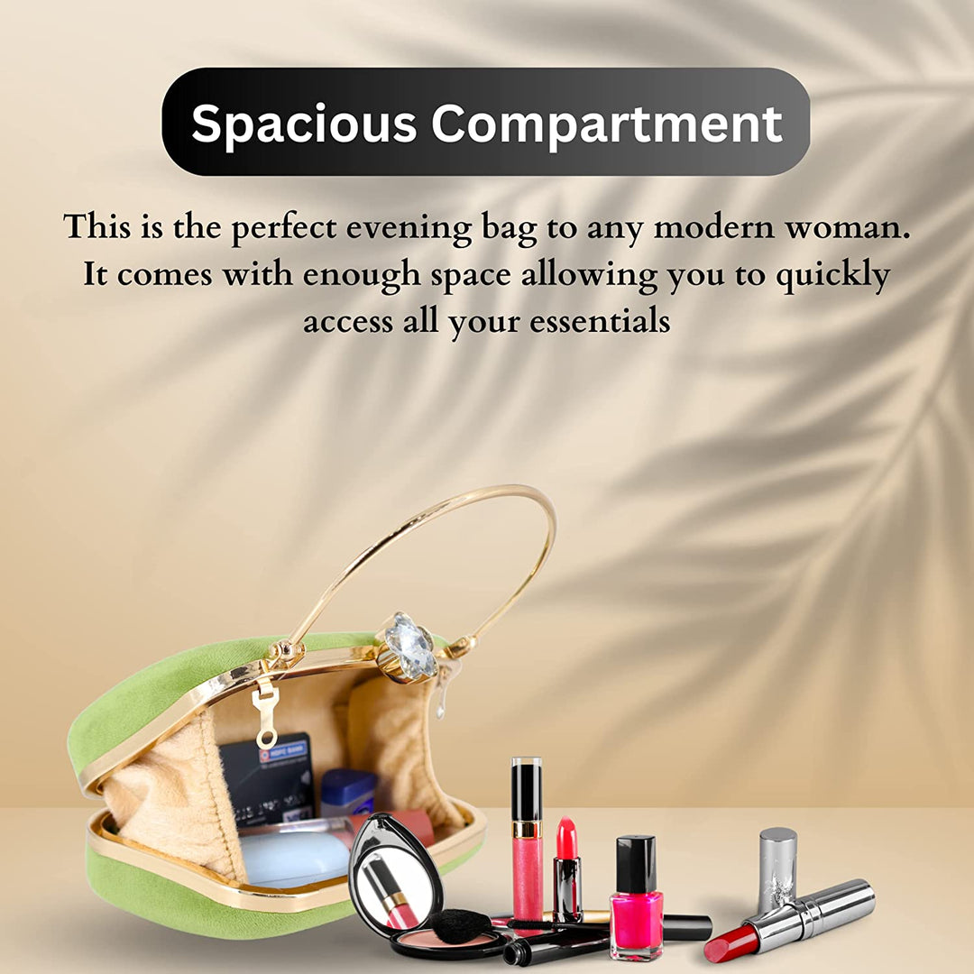 Designer Ladies Clutches#color_green