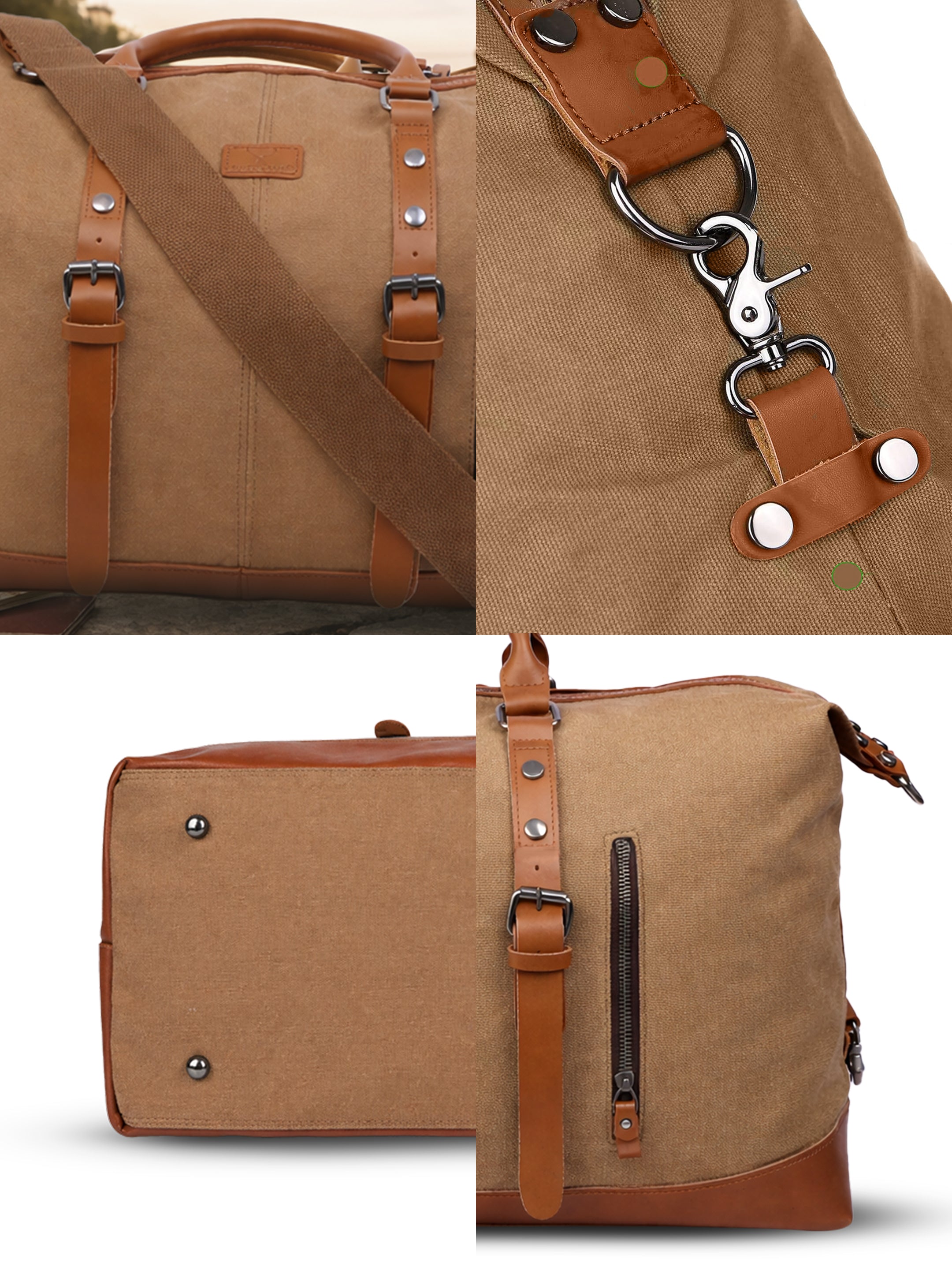 Heritage Canvas Duffel Bag – 72L